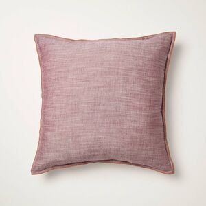 26"x26" Euro Square Throw Pillow Burgundy - Hearth Burgundy